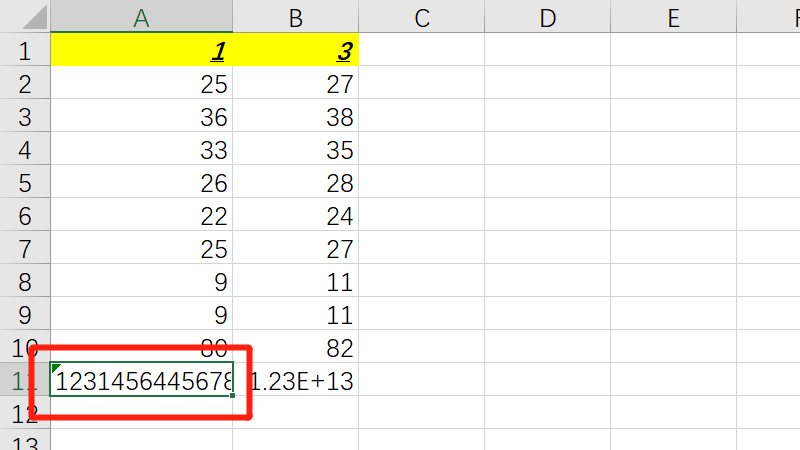 表格里身份证数字3.10104E+17怎么改,表格身份证号码变成1.37e+10