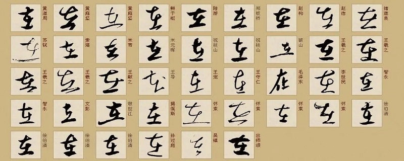 在字由来