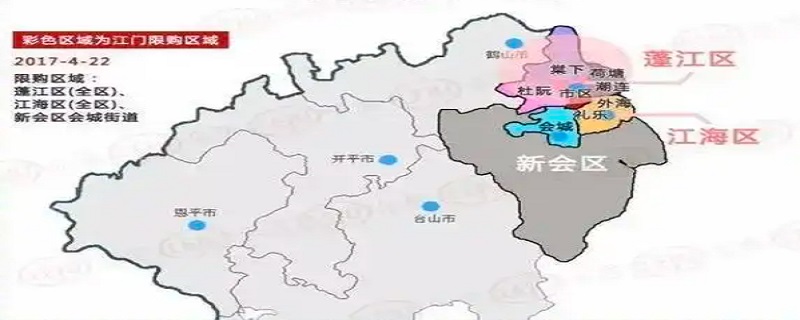 江门市中心在哪个区