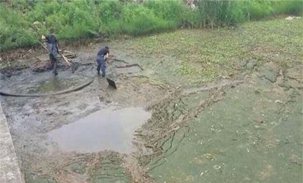 池塘除淤消毒